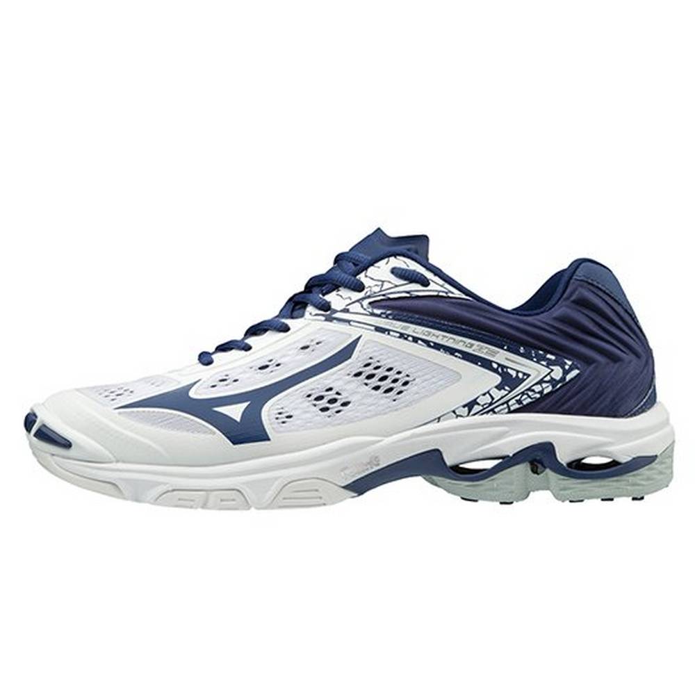 Mizuno Wave Lightning Z5 Női Röplabda Cipő Fehér/Sötétkék WKL501264